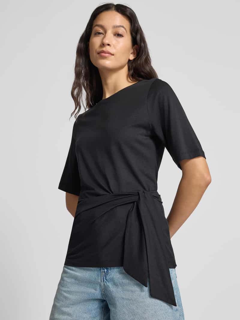 GUIDO MARIA KRETSCHMER WOMAN T-shirt met plooien model 'EMINA'