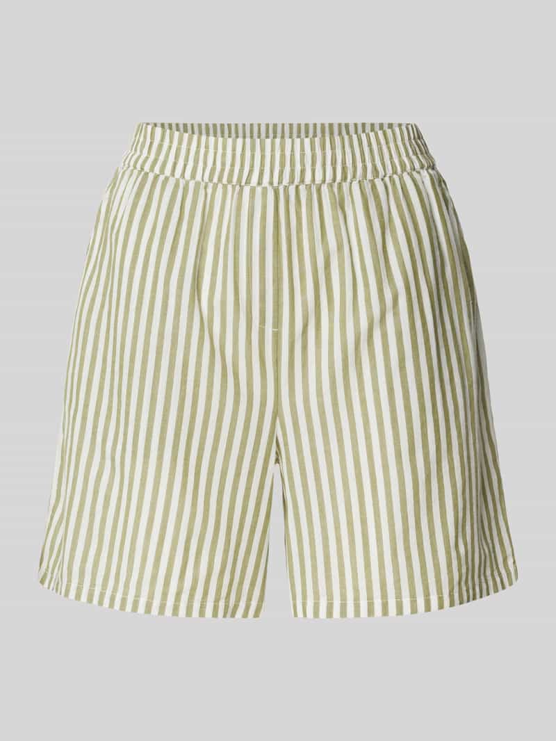 Soyaconcept Korte regular fit broek met elastische band model 'ROSETTE'