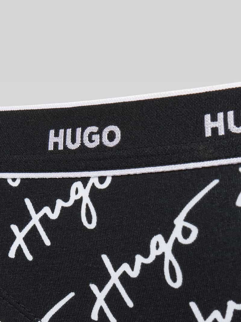 HUGO String met label in band model 'Carousel'