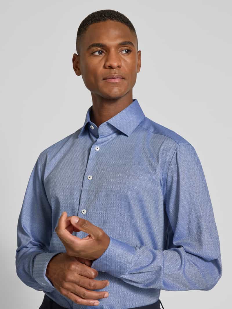 Olymp Modern fit zakelijk overhemd met kentkraag model 'Global'