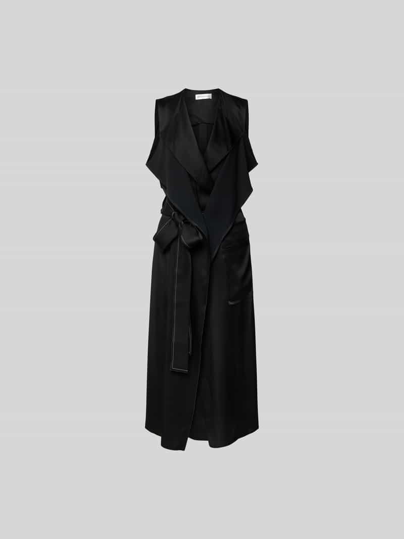 Maxi-jurk met strikdetail