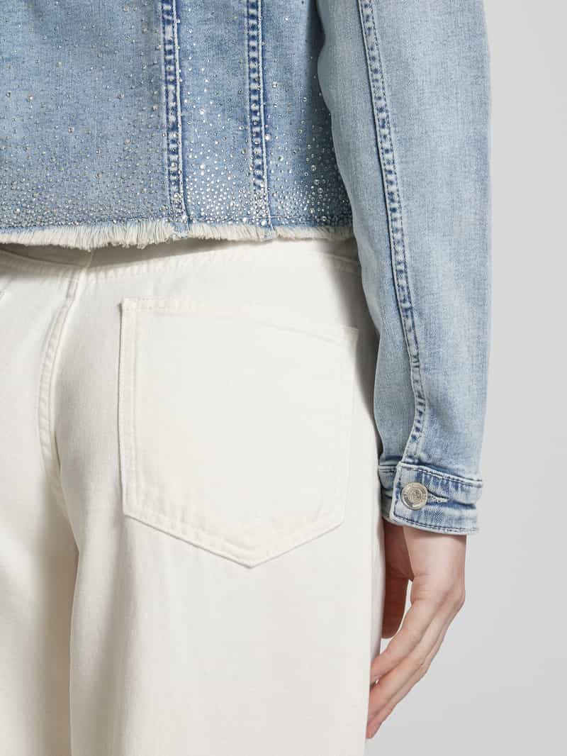 monari Jeansjack in destroyed-look