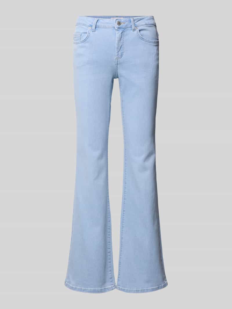 Slim fit bootcut jeans van katoenmix Model 'BLUSH'