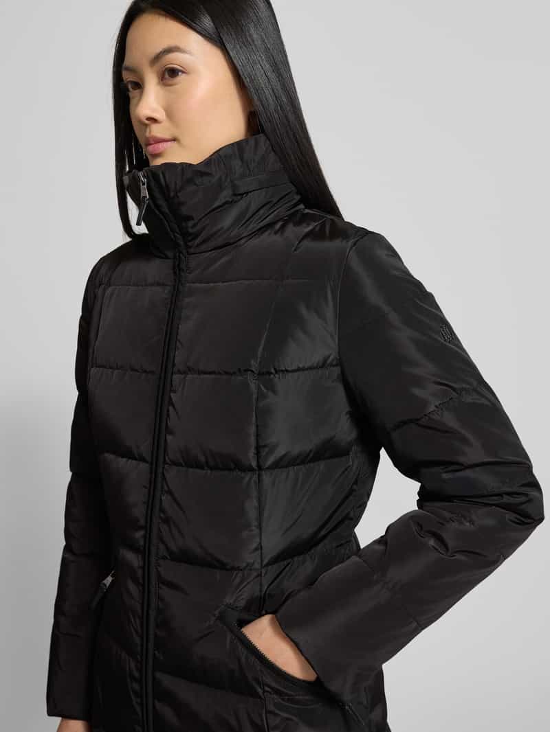 Lauren Ralph Lauren Doorgestikte mantel met opstaande kraag