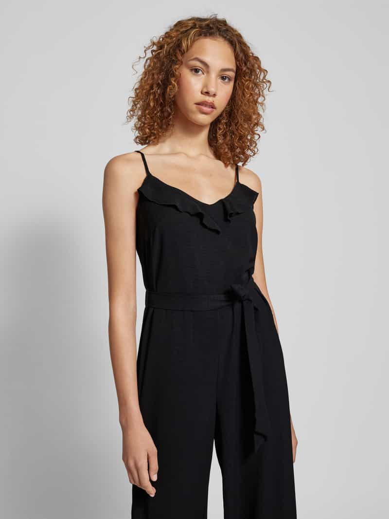 Only Jumpsuit met strikceintuur model 'CALI'