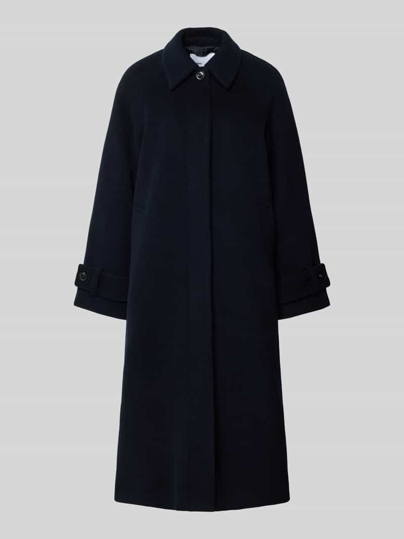 Samsøe Lange jas van linnenmix model 'ALMA'