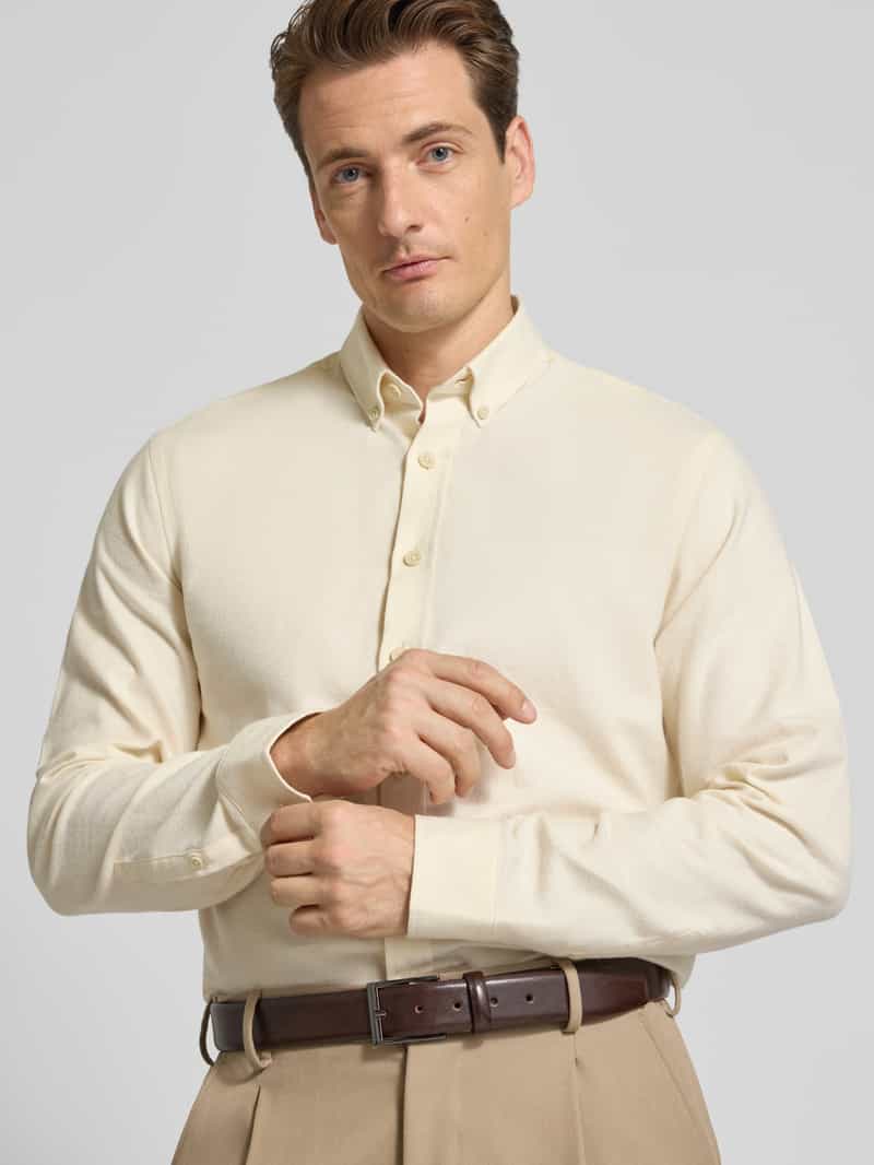 lindbergh Vrijetijdsoverhemd met button-downkraag