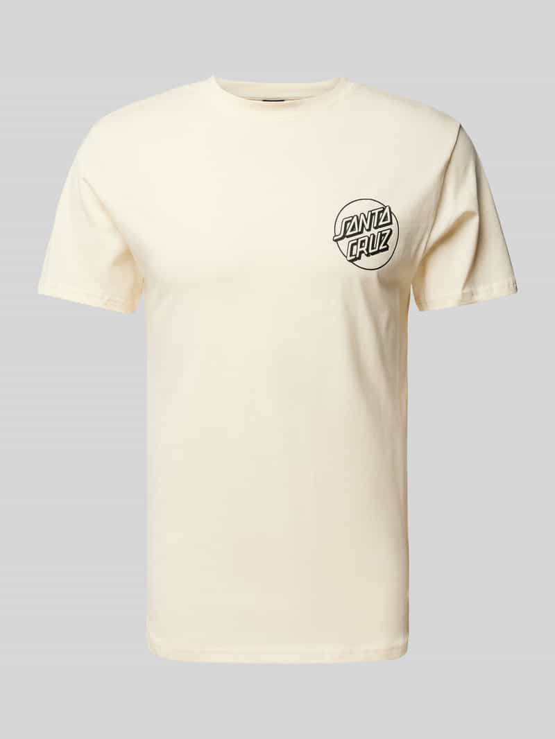 Santa Cruz T-shirt met labelprint