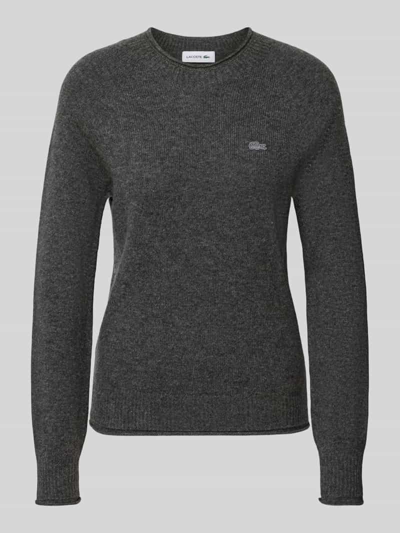 Regular fit pullover van pure wol