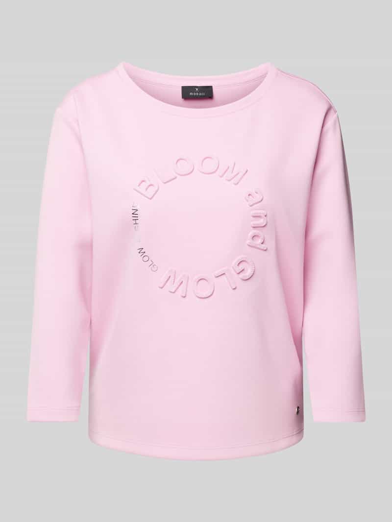 monari Shirt met 3 4-mouwen