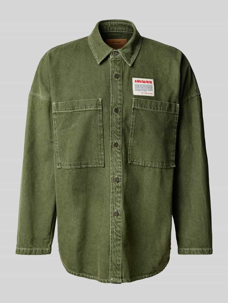 American vintage Vrijetijdsoverhemd met knoopsluiting model 'UZATOWN'