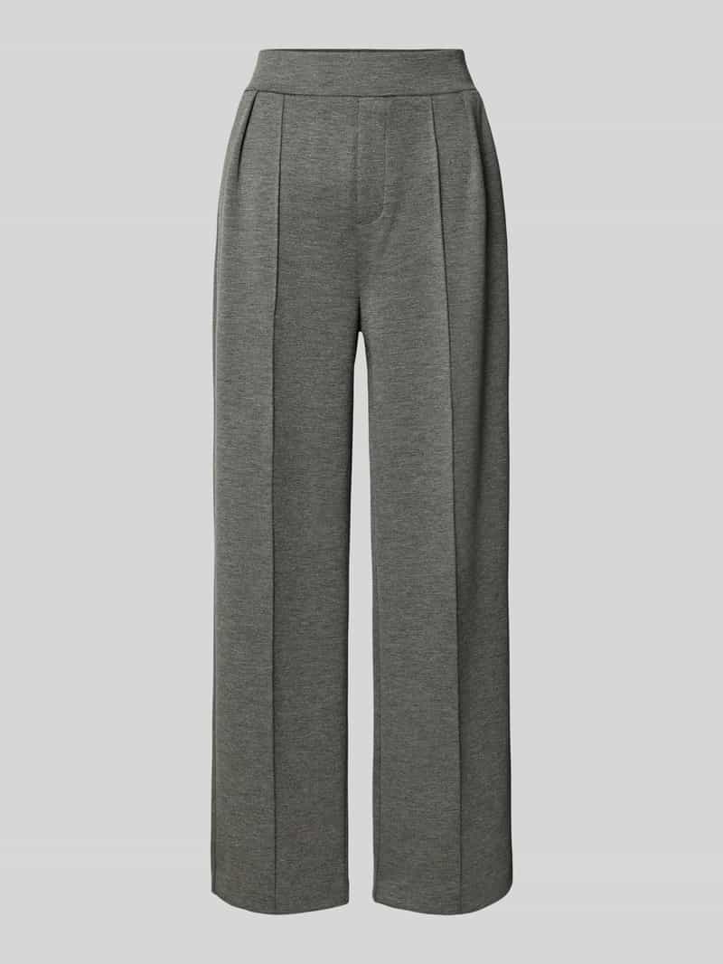 Rich & Royal Sweatpants van viscosemix met lengtenaden