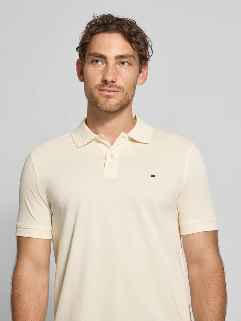 Christian Berg Men Regular fit poloshirt met logostitching