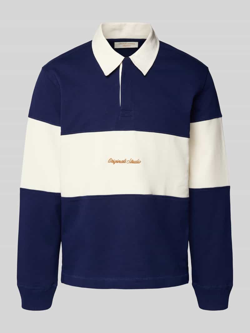 jack & jones Sweatshirt met kentkraag model 'NORREBRO'