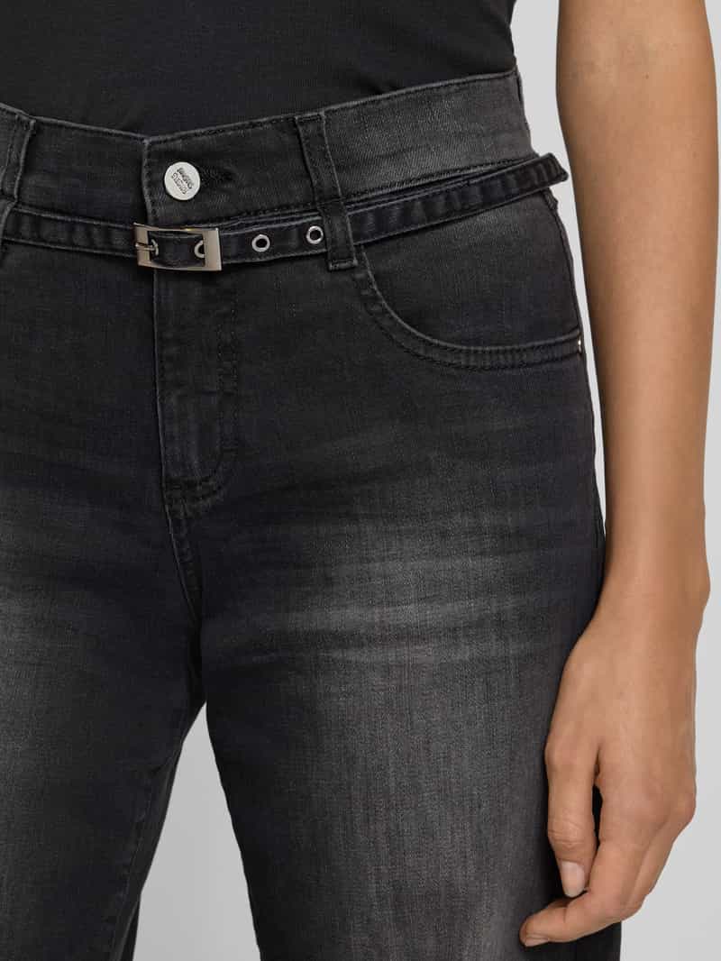 Angels Wide leg jeans met riem model 'LIZ BELT'