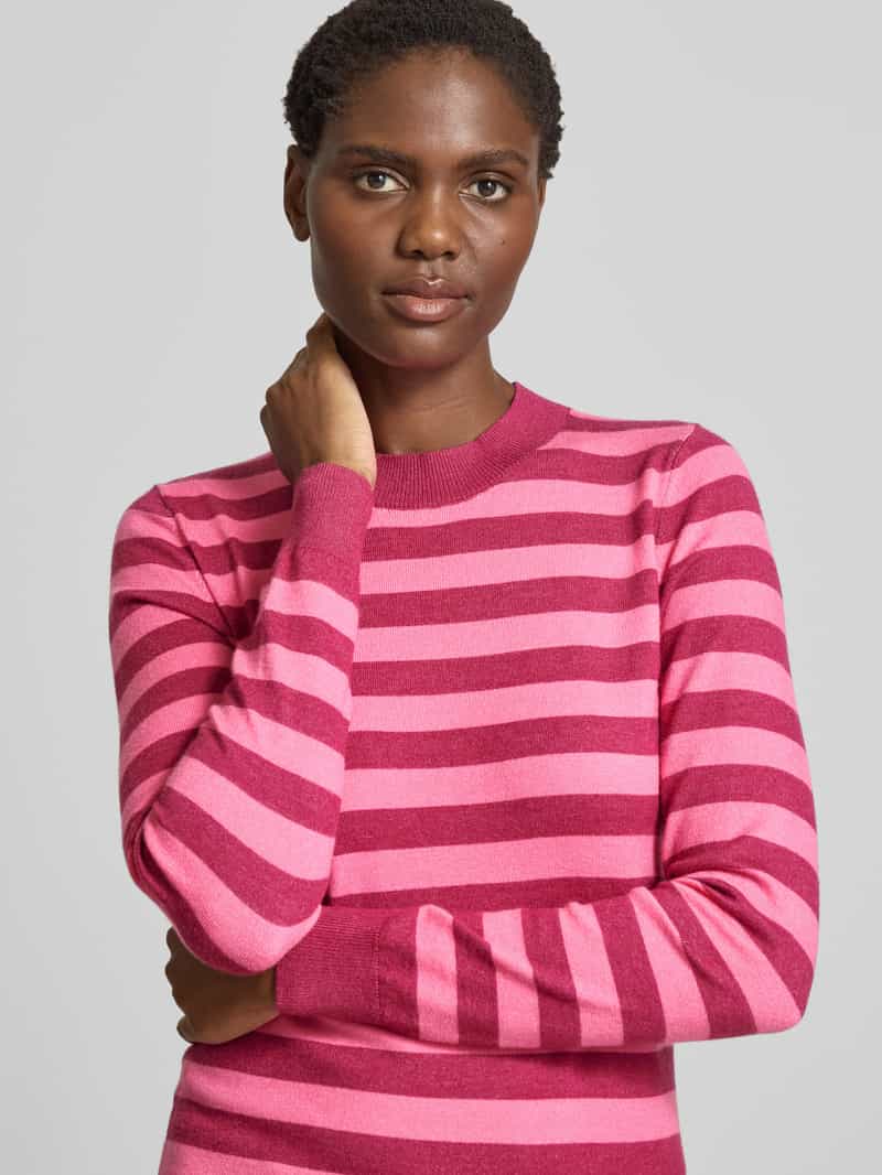 Christian Berg Woman Gebreide pullover met ronde hals