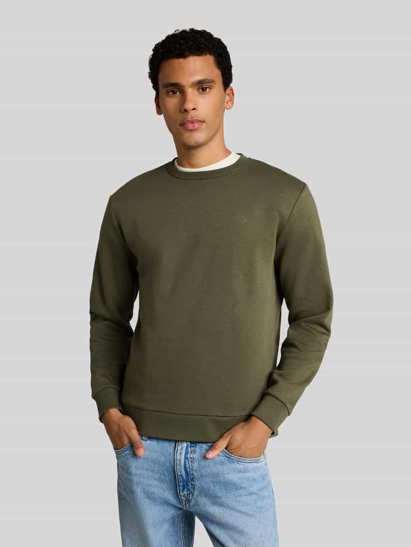 Tom Tailor Denim Regular fit sweatshirt van katoenmix
