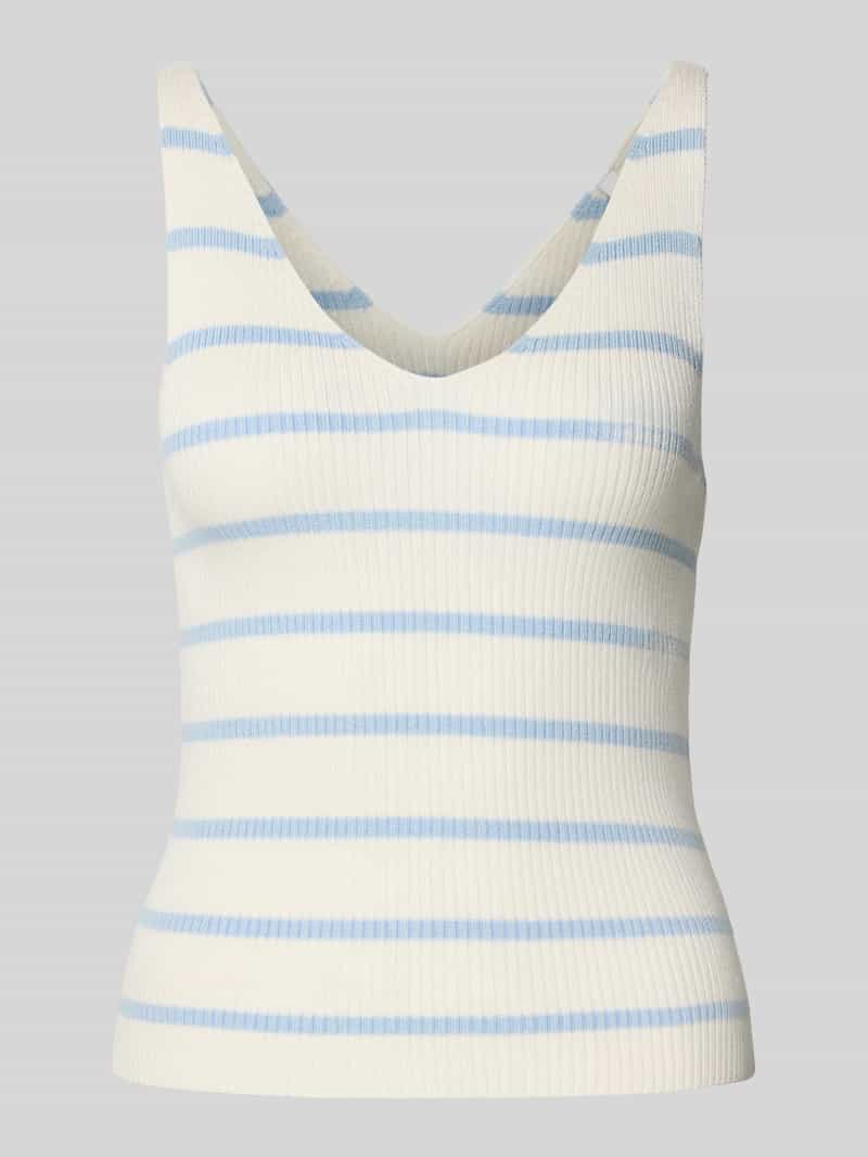 Only Slim fit tanktop van viscosemix model 'MEDDI'