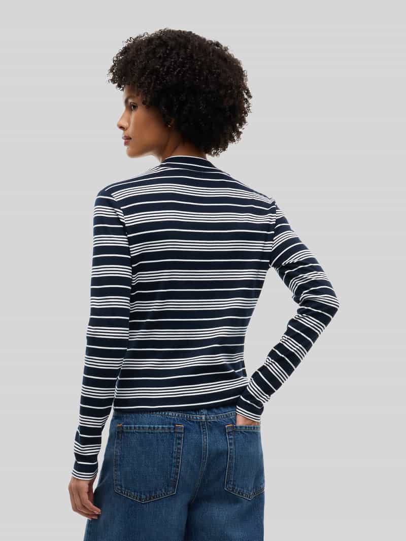 Tommy Hilfiger slim fit shirt met lange mouwen van puur katoen