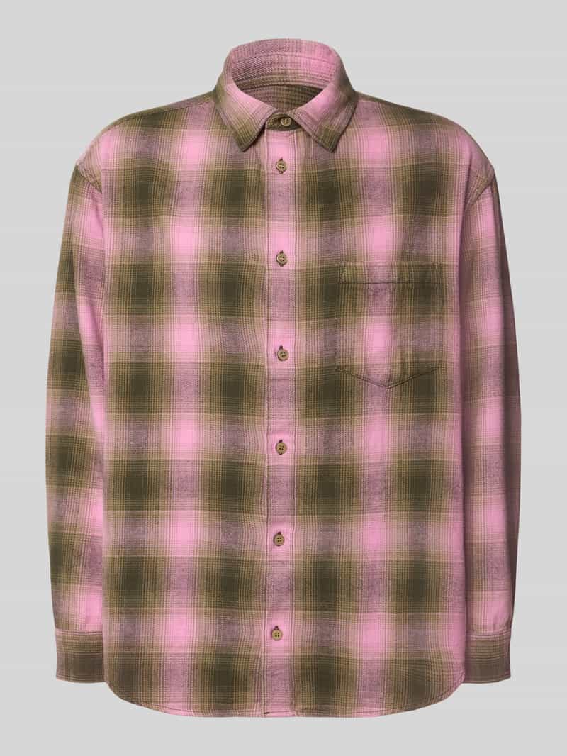 Regular fit vrijetijdsoverhemd van katoen model 'Carter'