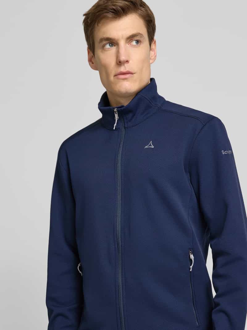 Schöffel Fleecejack met logostitching model 'Uriezzo'
