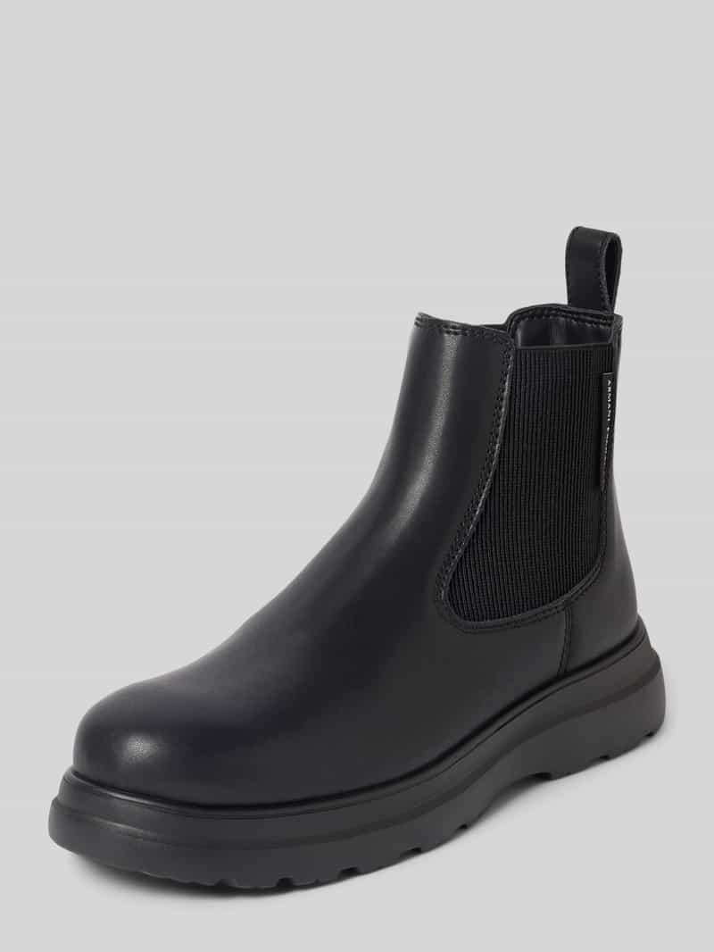 Armani Exchange chelsea boots van leermix model 'LEA'