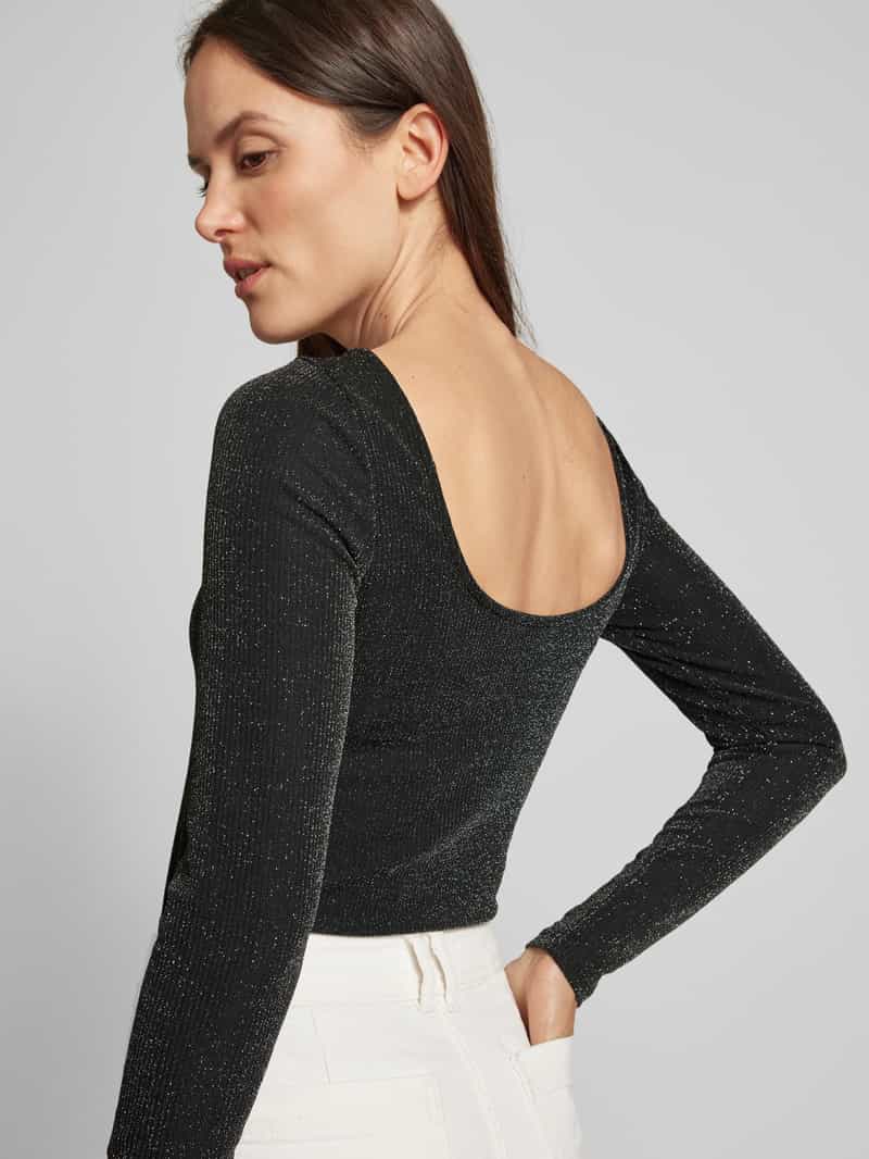 Kaffe Shirt met lange mouwen en boothals model 'cecilia'