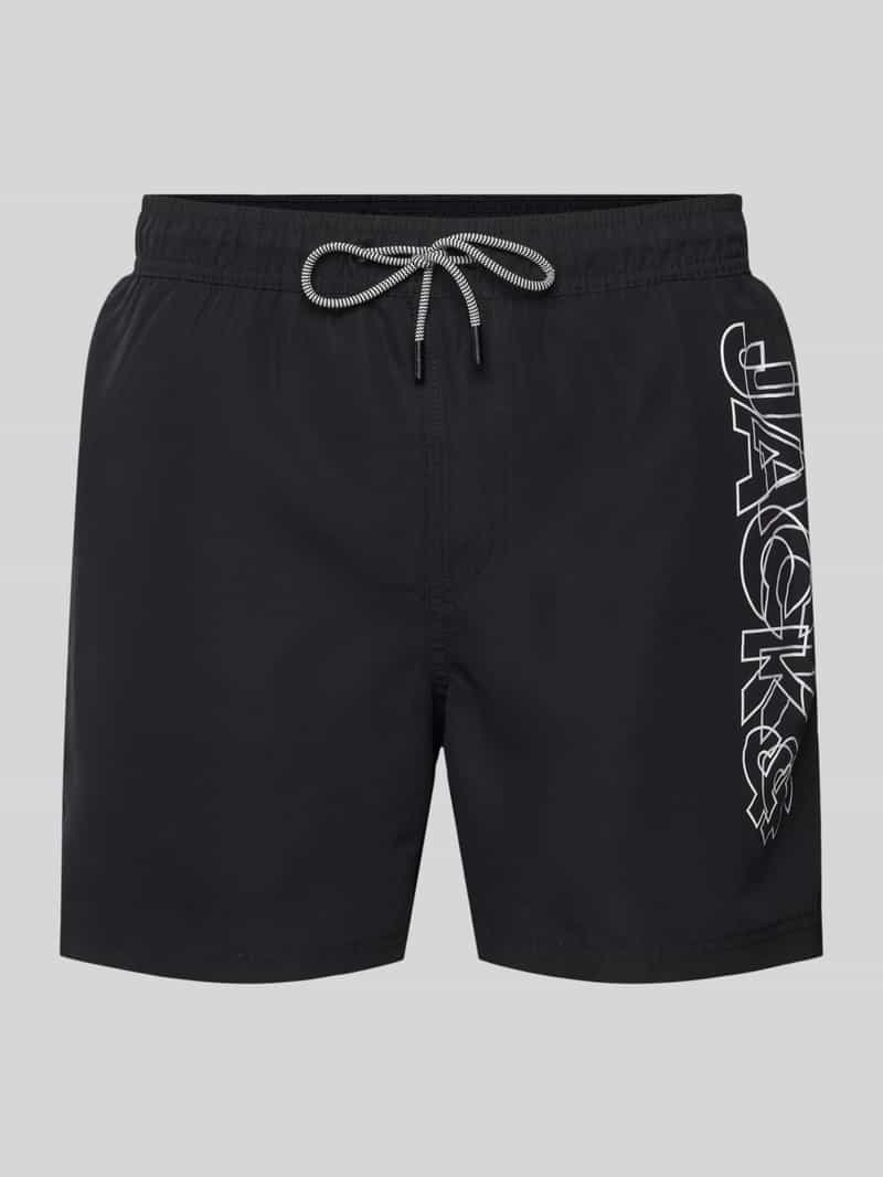 jack & jones Zwembroek met elastische band model 'FIJI'