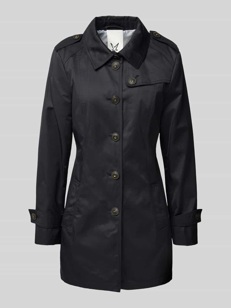 Fuchs Schmitt Trenchcoat met strookzakken