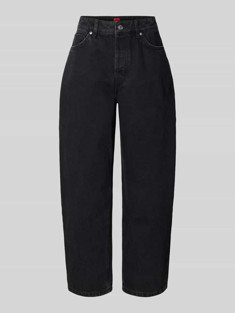 HUGO Jeans met wijde pijpen en steekzakken model 'Gimine'