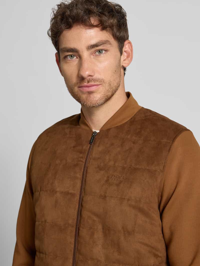 HECHTER PARIS Sweatjack met tweewegsritssluiting