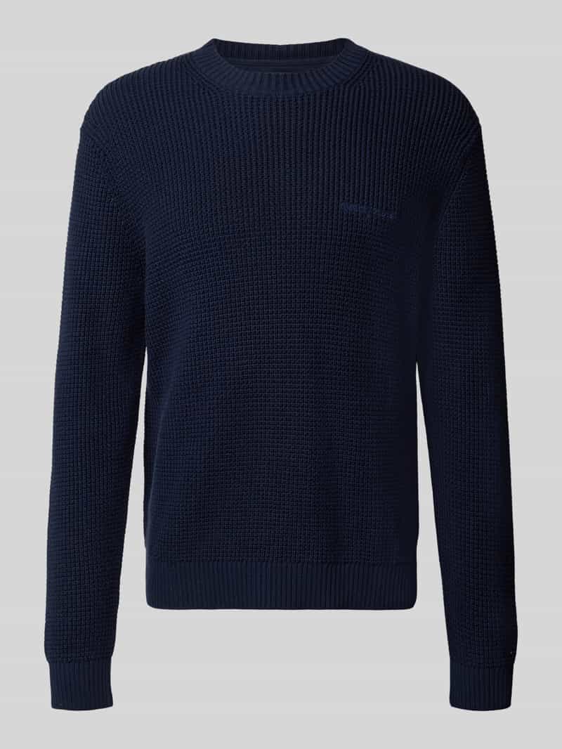 Tommy Jeans Regular fit gebreide pullover van zuiver katoen