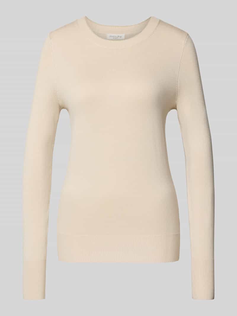 Christian Berg Woman Gebreide pullover met ribboorden