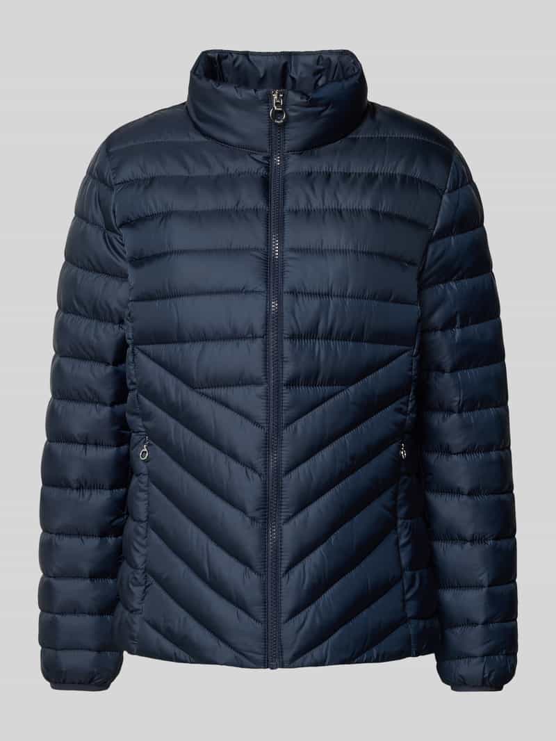 s.Oliver RED LABEL Slim fit gewatteerd jack met opstaande kraag