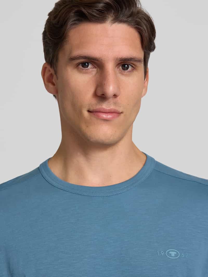 Tom Tailor Regular fit T-shirt van puur katoen