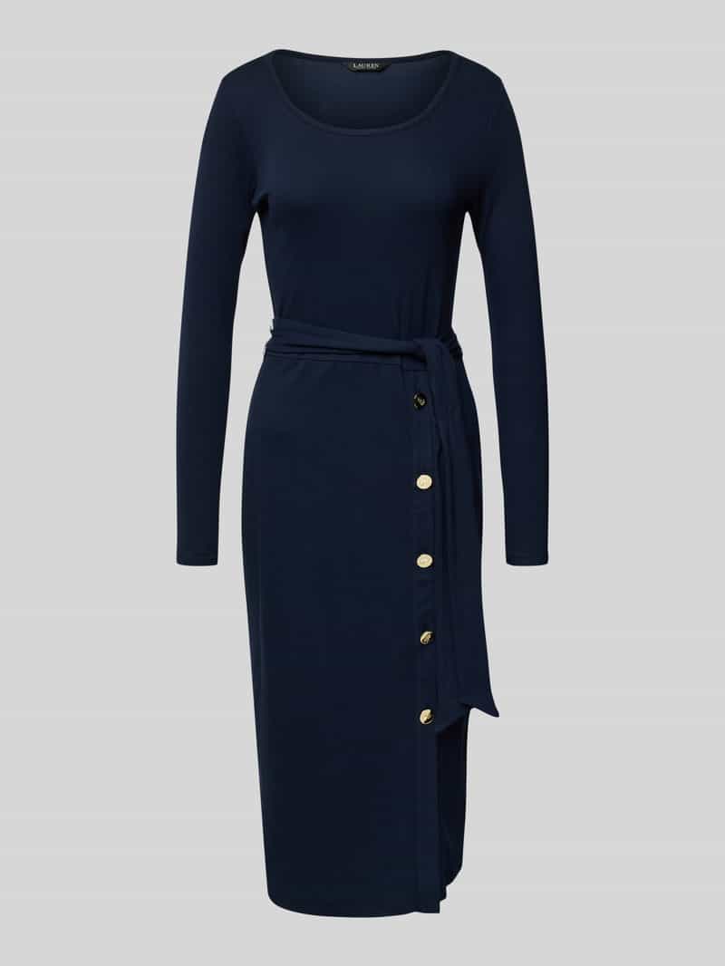 Lauren Ralph Lauren Midi-jurk met tailleriem model 'PARISSA'