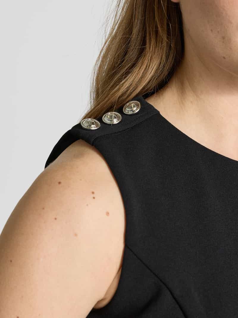 Guess Top met ronde hals model 'AMBRE PEPLUM'