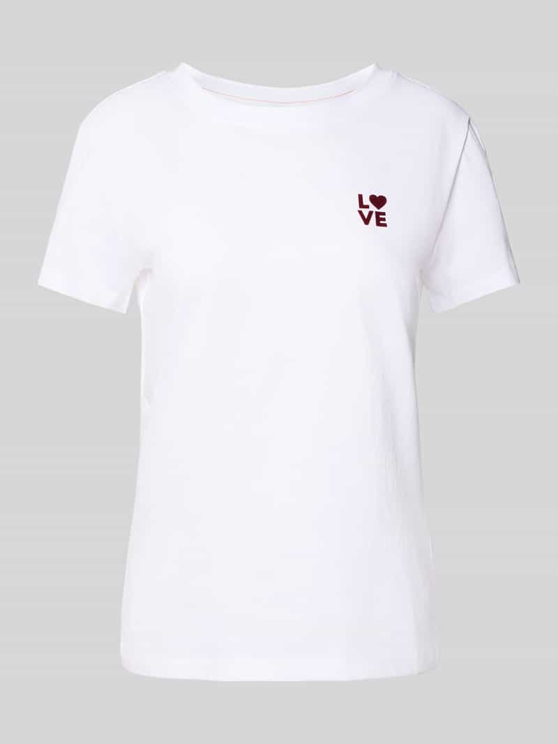 Boss Orange Regular fit T-shirt van puur katoen