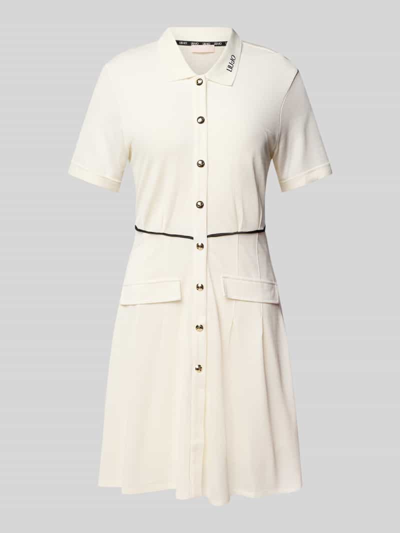LIU JO SPORT Knielange polojurk met knoopsluiting