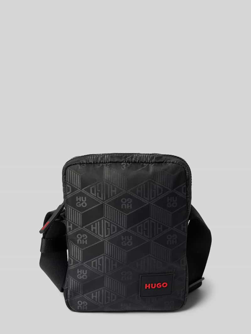 HUGO Schoudertas met labelbadge model 'Ethon'
