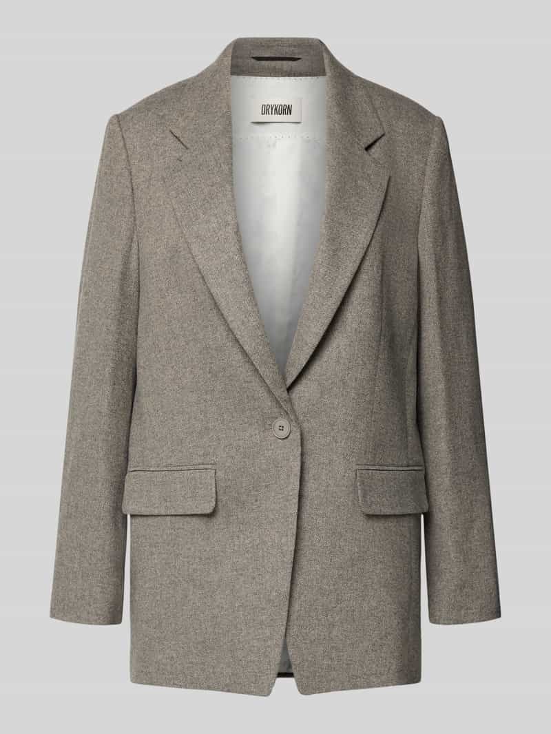 drykorn Relaxed fit blazer van wolmix model 'GLENDALE'
