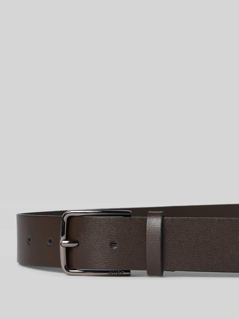 Boss Leren riem met doornsluiting model 'GERIK'