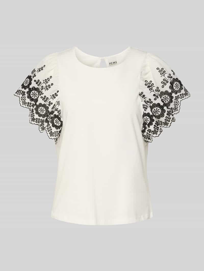 Ichi T-shirt met ronde hals model 'MALUI'