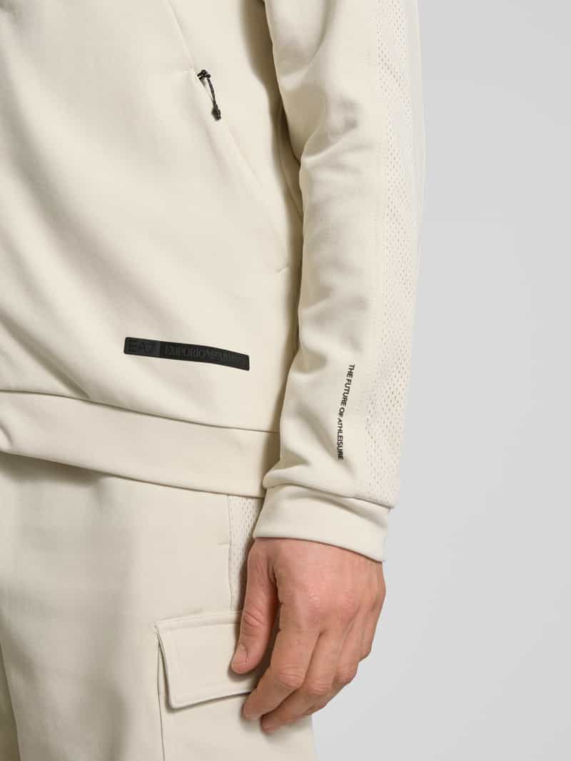 EA7 Emporio Armani Sweatjack met capuchon