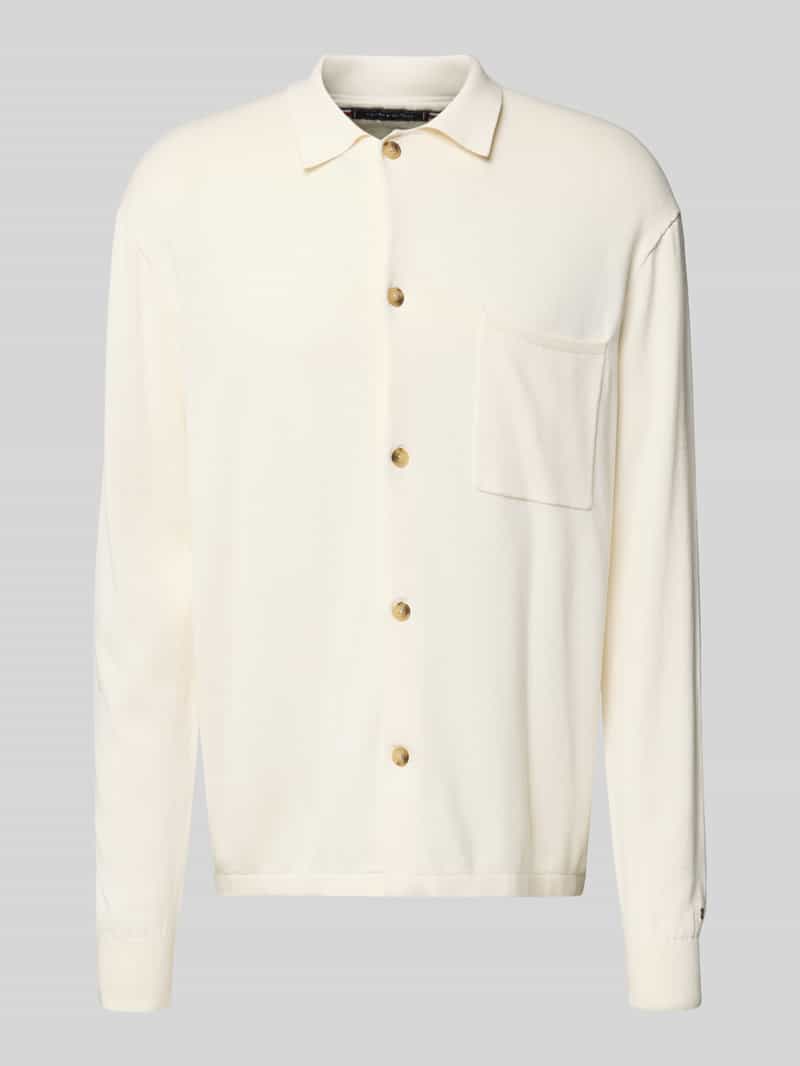 Tommy Hilfiger Regular fit gebreid jack van puur katoen