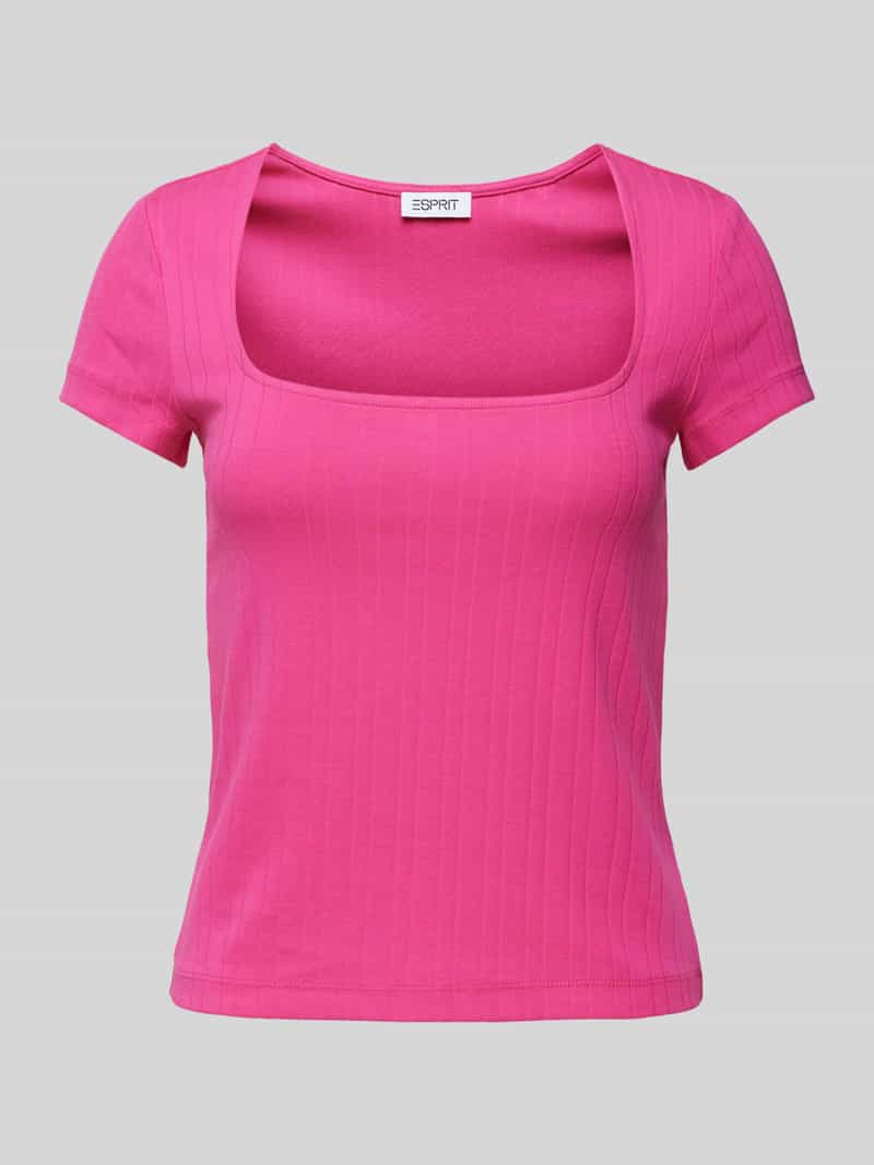 Esprit T-shirt met boothals