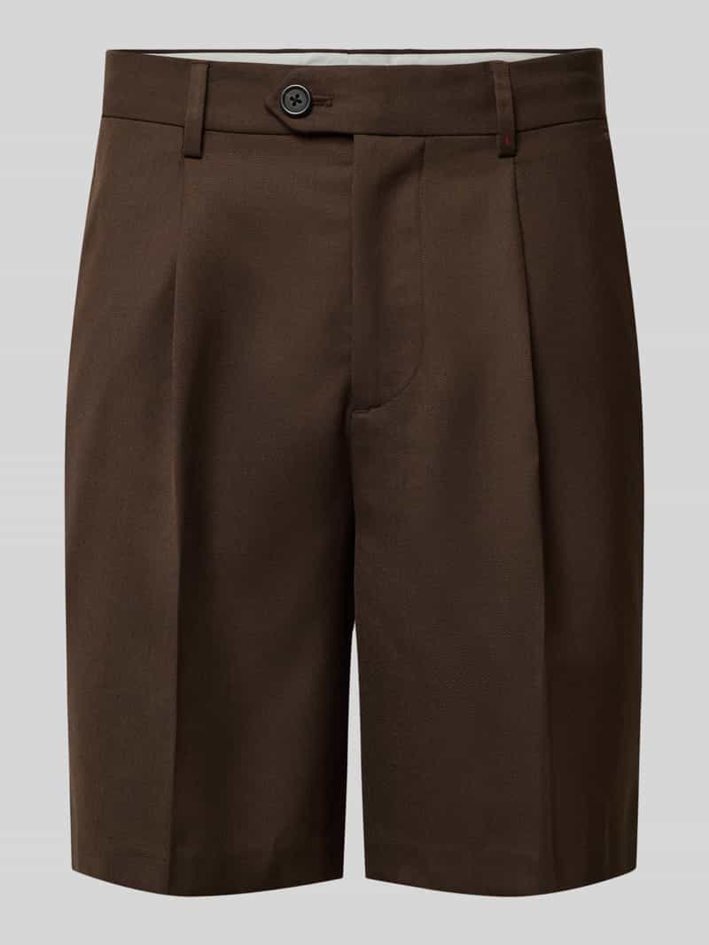 loose fit bermuda's met wol model 'OTTO'