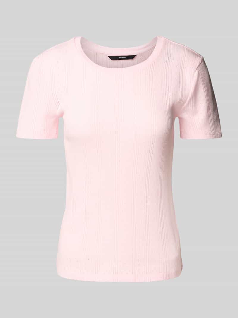 Vero Moda Slim fit T-shirt van puur katoen model 'LISA'