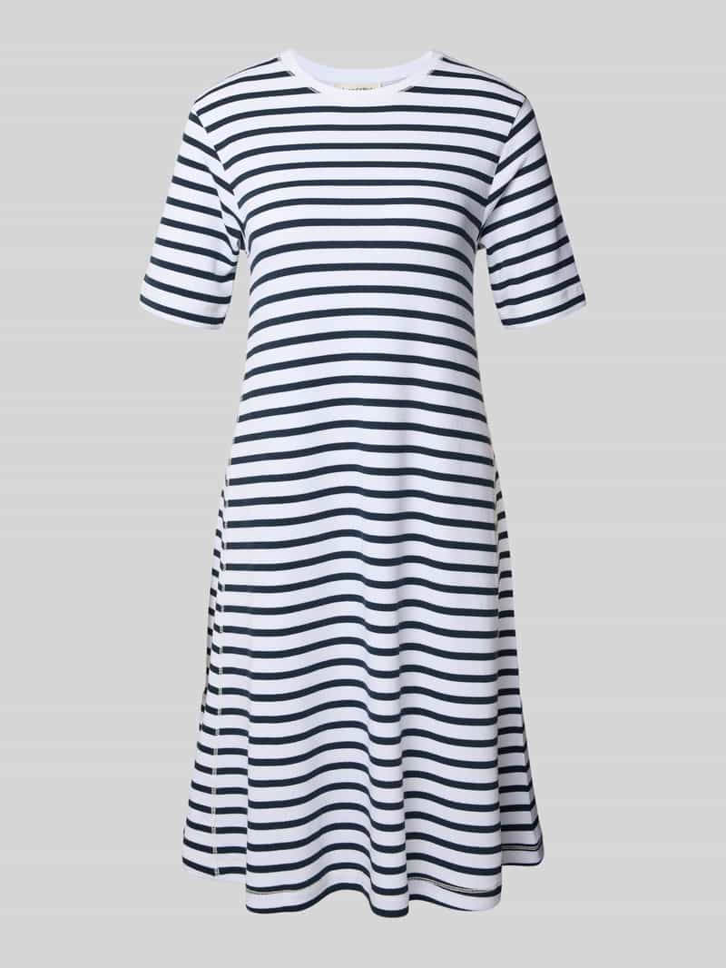 Marc O'Polo Loose fit jersey jurk van katoenmix