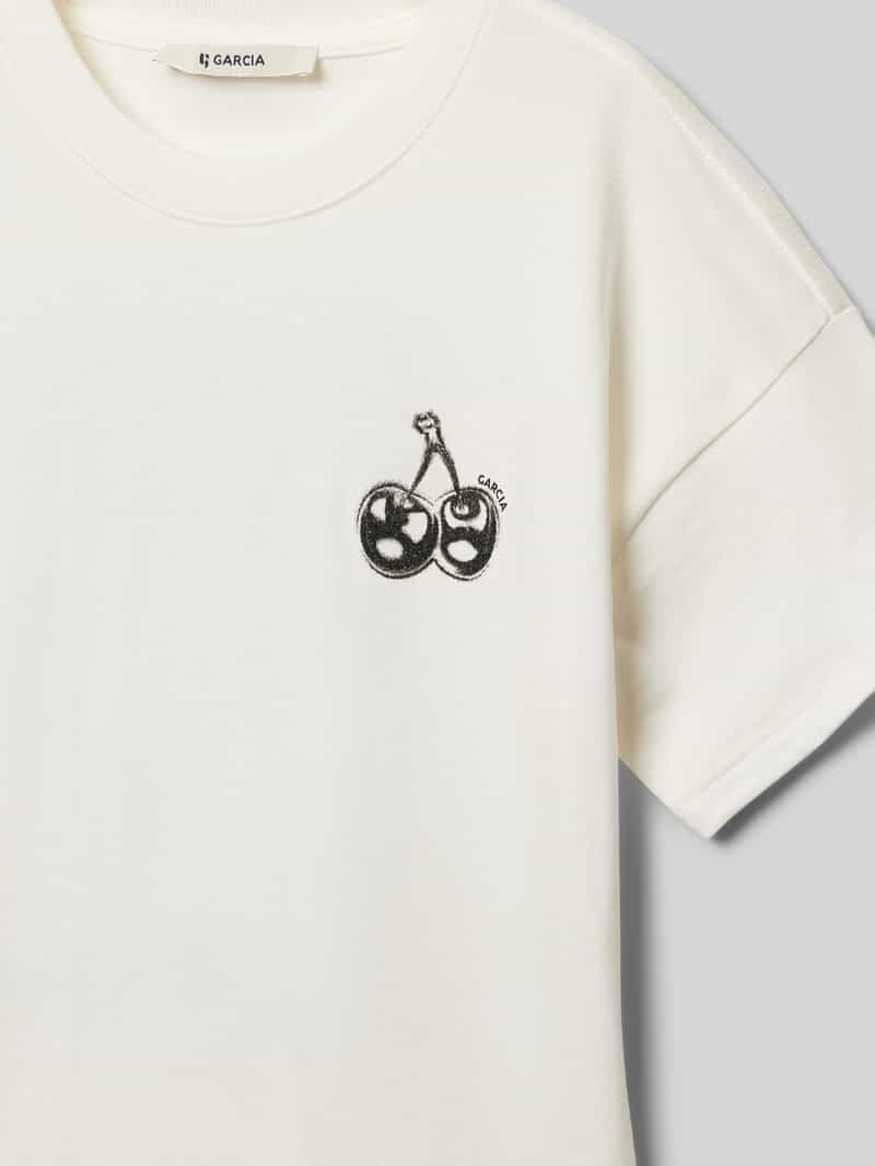 Garcia T-shirt met motiefprint